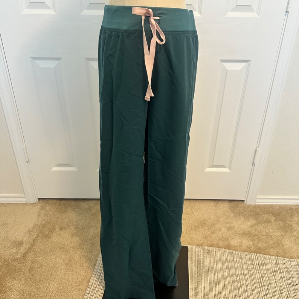 Livingston Basic Scrub Pants Caribbean Blue Medium Tall